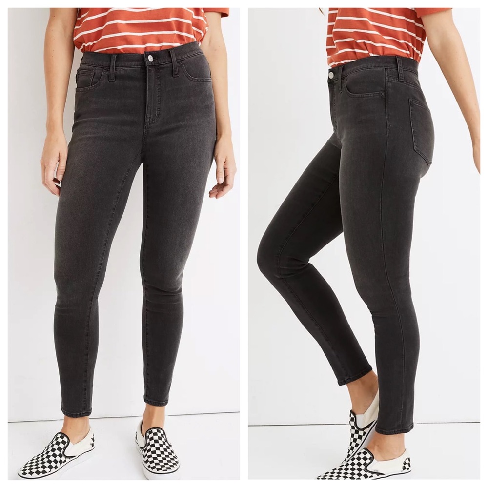 Madewell 9” Mid-Rise Skinny Jeans in Slater Sz 26